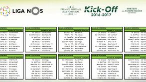 Consulte o calendário completo da Liga NOS