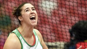 Irina Rodrigues e Bolt na Liga de Diamante