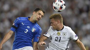 Decisão entre Alemanha e Itália segue para os penáltis