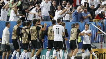 A Alemanha está nas meias-finais do Europeu!