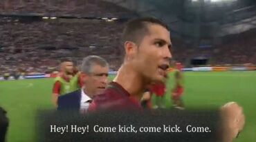 As indicações de Ronaldo a Moutinho na hora de marcar os penáltis