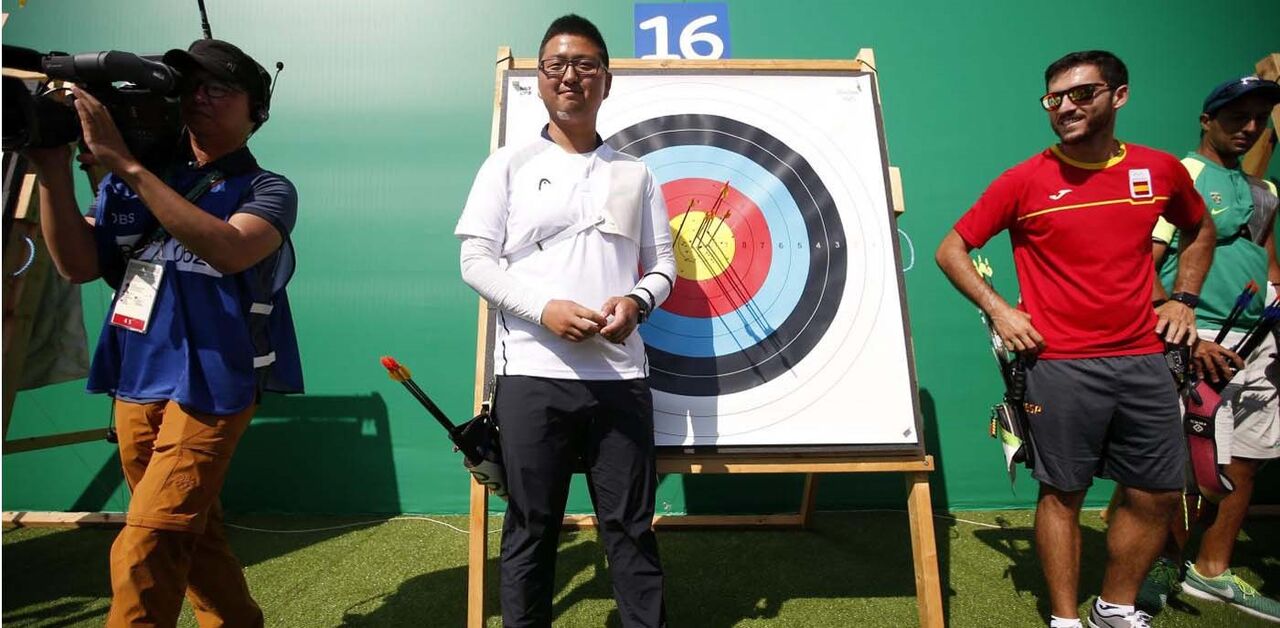 Kim Woojin, Tiro com arco