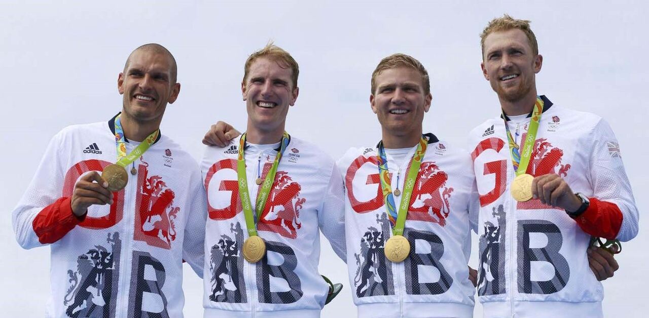 Alex Gregory, Mohamed Sbihi, George Nash, Constantine Louloudis, Reino Unido, Remo, Jogos Olímpicos