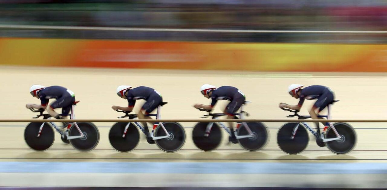 Ed Clancy, Seven Burke, Owain Doull, Bradley Wiggins, Ciclismo de Pista, Reino Unido, Jogos Olímpicos