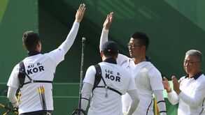 Coreia do Sul conquista o ouro em equipas