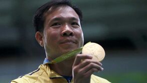 Hoang Xuan Vinh conquista ouro na pistola de ar comprimido a 10 metros