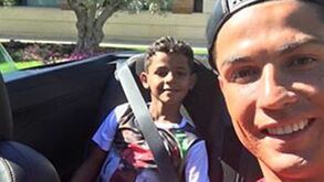 Alguém foi comer um gelado com CR7... 