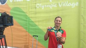 Telma Monteiro: «Larguei a medalha um bocadinho... para dormir»