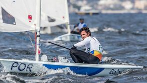 Gustavo Lima sobe ao 16.º lugar na classe Laser