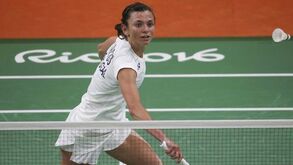 Telma Santos batida por campeã olímpica na estreia