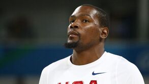Kevin Durant: «Estamos sempre de olho nas medalhas»