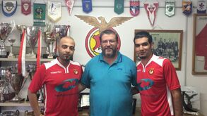 Jamali e Ostovari para o meio-campo do Lusitano VRSA