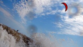 Bulgária é atração para o kitesurf