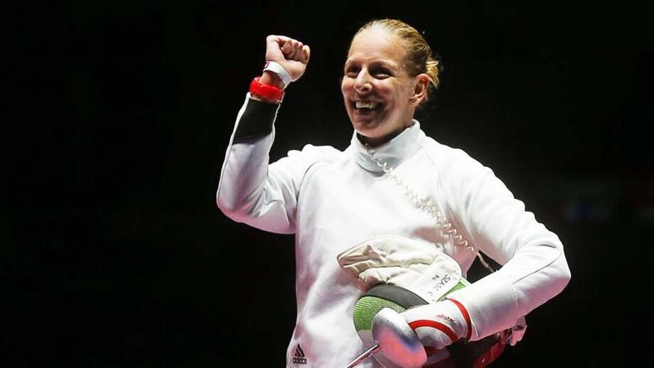 Emese Szasz, Esgrima, Hungria