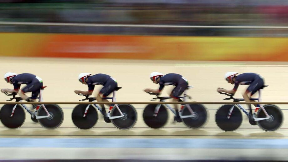 Ed Clancy, Seven Burke, Owain Doull, Bradley Wiggins, Ciclismo de Pista, Reino Unido, Jogos Olímpicos