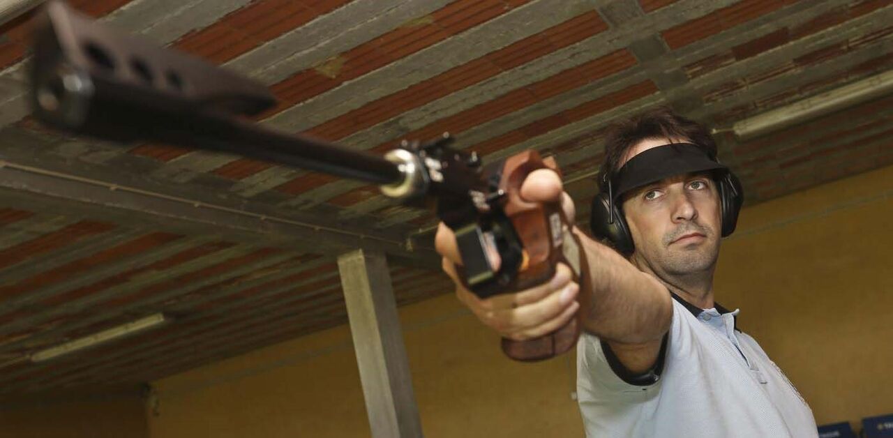 Adelino Rocha, Portugal, Jogos Paralímpicos, Tiro