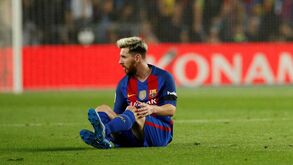 Messi vai parar três semanas