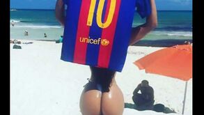 Miss Bumbum dá outro alento para a recuperação de Messi