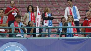 Mais de 40 mil nas bancadas do Nápoles-Benfica