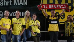 Adepto do Dortmund já 'provoca' sportinguistas