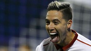 Grupo H: Nasri oferece triunfo ao Sevilha na Croácia