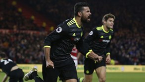 Chelsea vence com golo de Diego Costa e já é líder