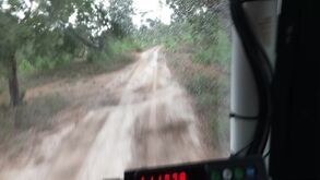 Andámos no camião de Elisabete Jacinto e abanámos por todo o lado