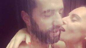 Simão Sabrosa e namorada em momento escaldante nas redes sociais