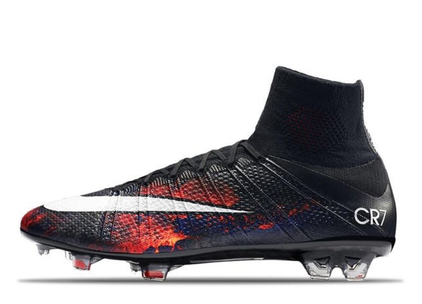 botines blancos de cr7