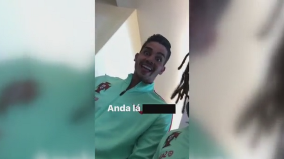Nem André Silva escapou à boa disposição de Renato Sanches