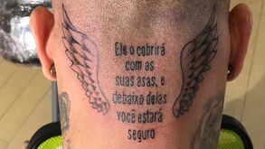 Quaresma com nova tatuagem