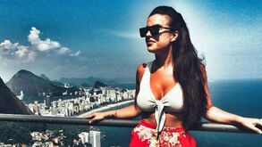 Filha de Jorge Mendes despede-se de 2016 no Brasil