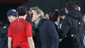 Jorge Jesus foi expulso no final da partida