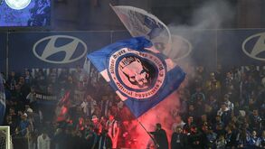 Super Dragões foram ao centro de treinos dos árbitros