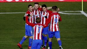 Atlético Madrid vence Betis com golo de Gaitán