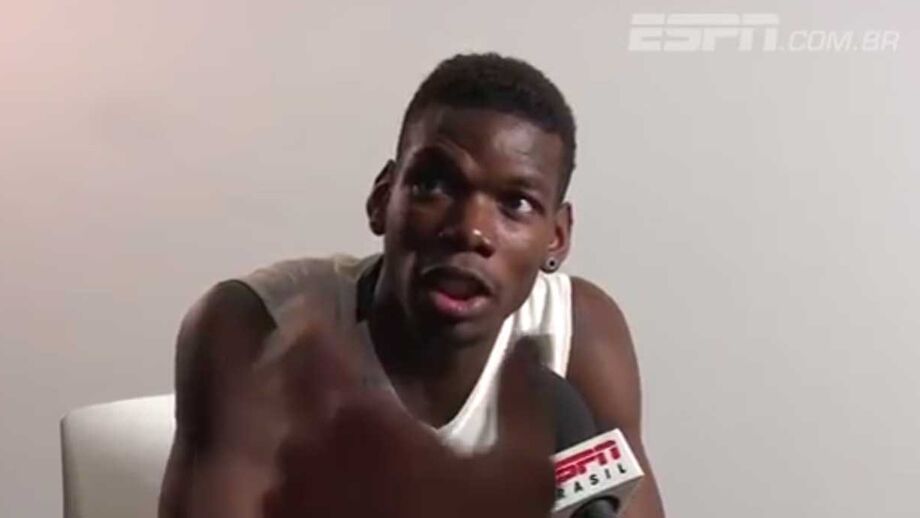 Paul Pogba é esta semana destaque no canal brasileiro ESPN