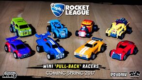 Rocket League vai ter linha de brinquedos