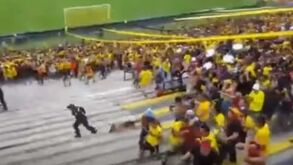 Equador: Confrontos em jogo da liga provocam 40 feridos