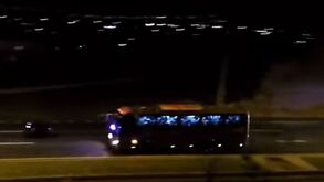 Veja a velocidade do autocarro do Atlético Tucumán que assustou os jogadores