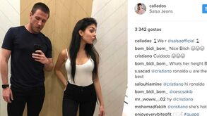 Cristiano Ronaldo fez um comentário a uma foto da namorada e nunca mais se calaram