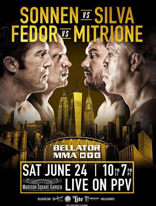 Bellator vai invadir o Madison Square Garden em Nova Iorque