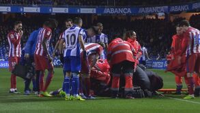 Pânico no Riazor após Torres desmaiar no relvado