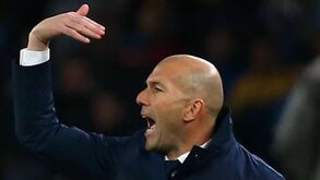 Zinedine Zidane e a vitória sobre o Nápoles: «Ganhamos e já está. 3-1, 3-1 e já está»