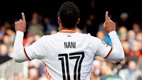 Nani prossegue recuperação no Valencia