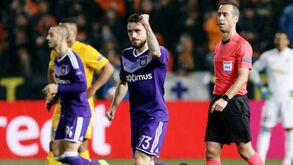 Anderlecht está com um pé e meio nos quartos-de-final 