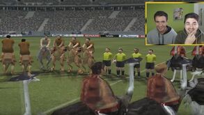 PES 6: Jogo de dinossauros contra avestruzes?