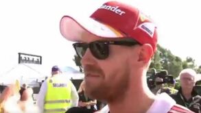 Um Ferrari chamado Gina? Vettel explica...