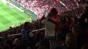 Adeptos benfiquistas expulsam portista da bancada