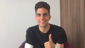 Marc Bartra recebe alta após operação