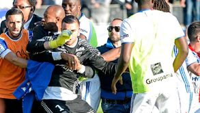 Bastia-Lyon suspenso ao intervalo